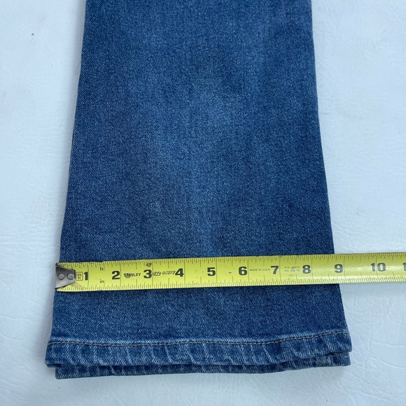 RSQ Dark Blue Flare Jeans, Patch Front Pockets – Size 25 - Picture 4 of 12